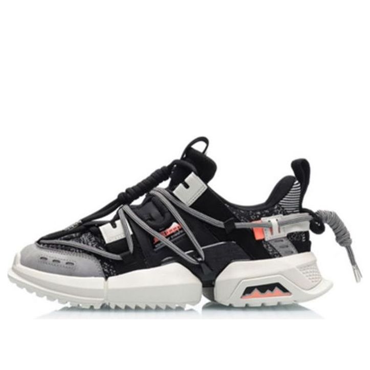 (WMNS) Li-Ning Titan x 2019 New York Fashion Week 'Black White' AGLP088-3