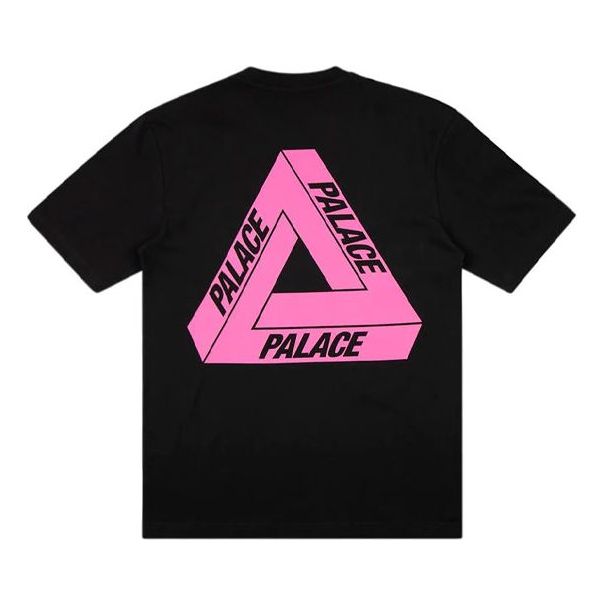 PALACE Tri-To-Help limited Triangle Short Sleeve Unisex Black P18TS228