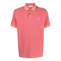 STONE ISLAND Logo-Patch Polo Shirt 'Pink' 10152SC67-V0087