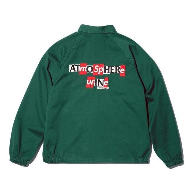 Supreme x Antihero Snap Front Twill Jacket 'Green Red' SUP-FW20-322