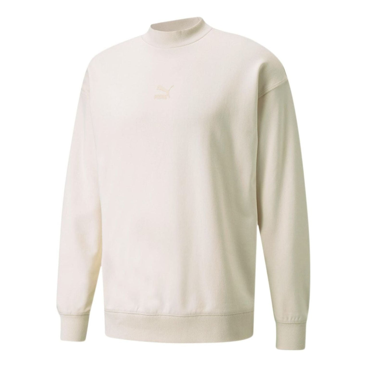 PUMA Classics High Crew Neck Sweater 'White' 533102-99