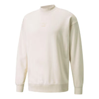PUMA Classics High Crew Neck Sweater 'White' 533102-99