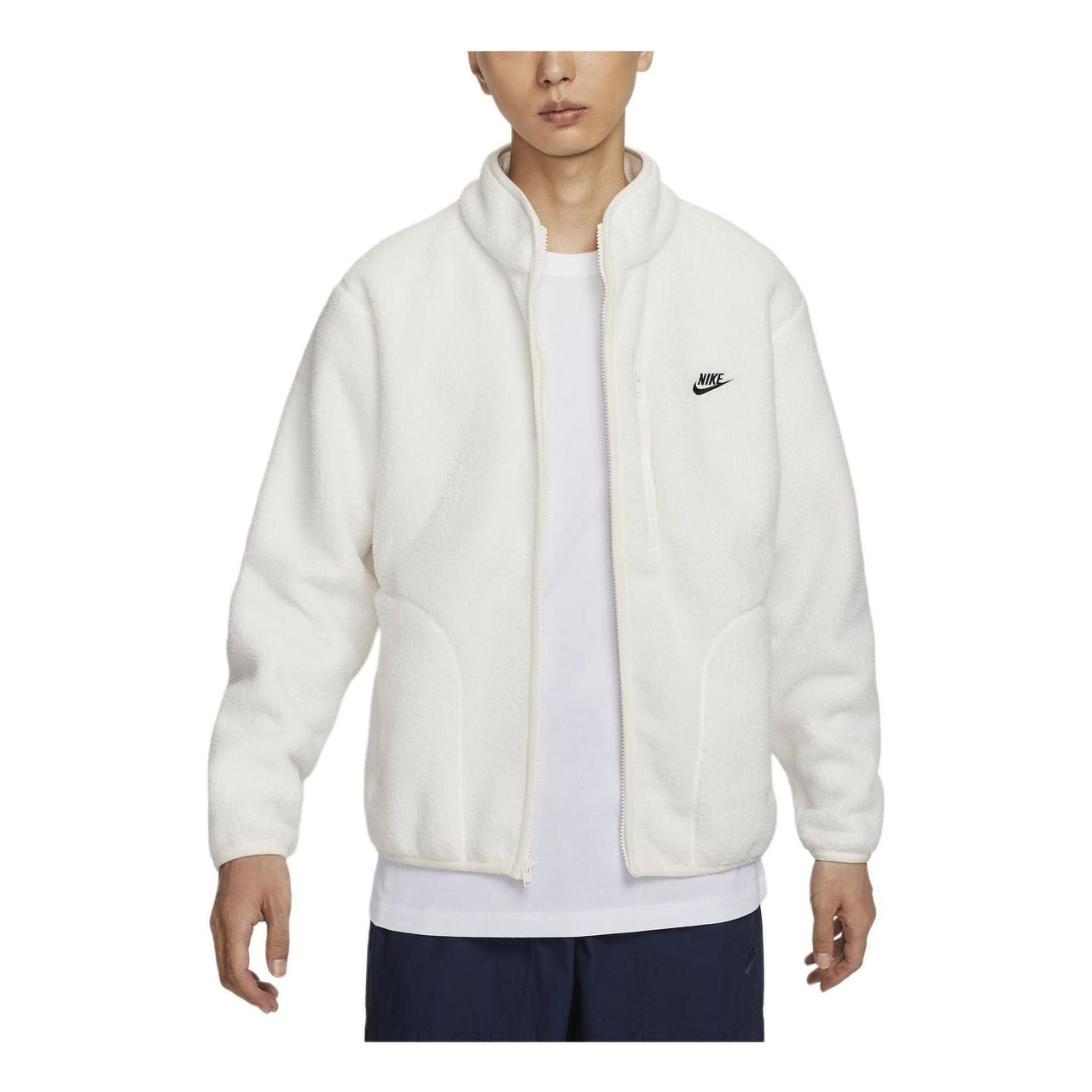 Nike Sportswear Club Fleece Jacket 'White' FZ0889-133