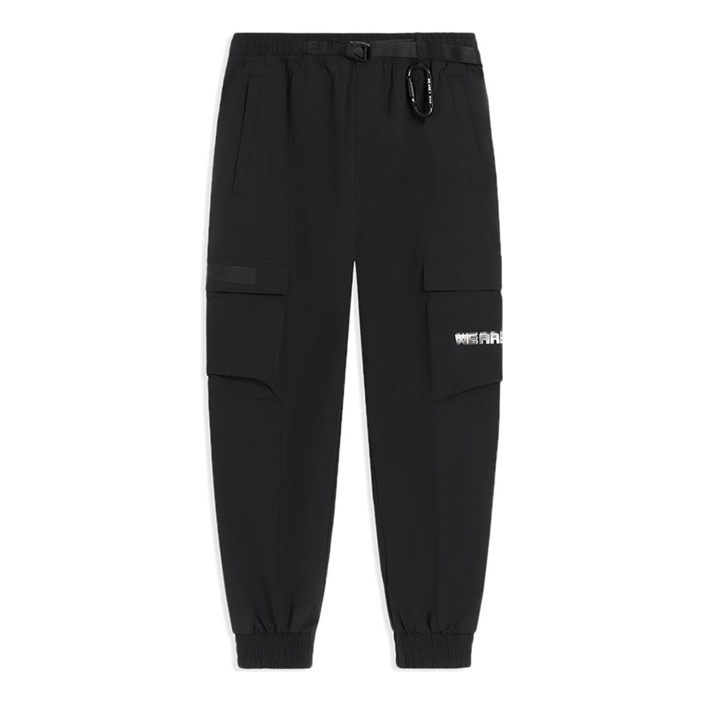 Li-Ning x Glare Way Of Wade Graphic Joggers Pants 'Black' AKXS403-1