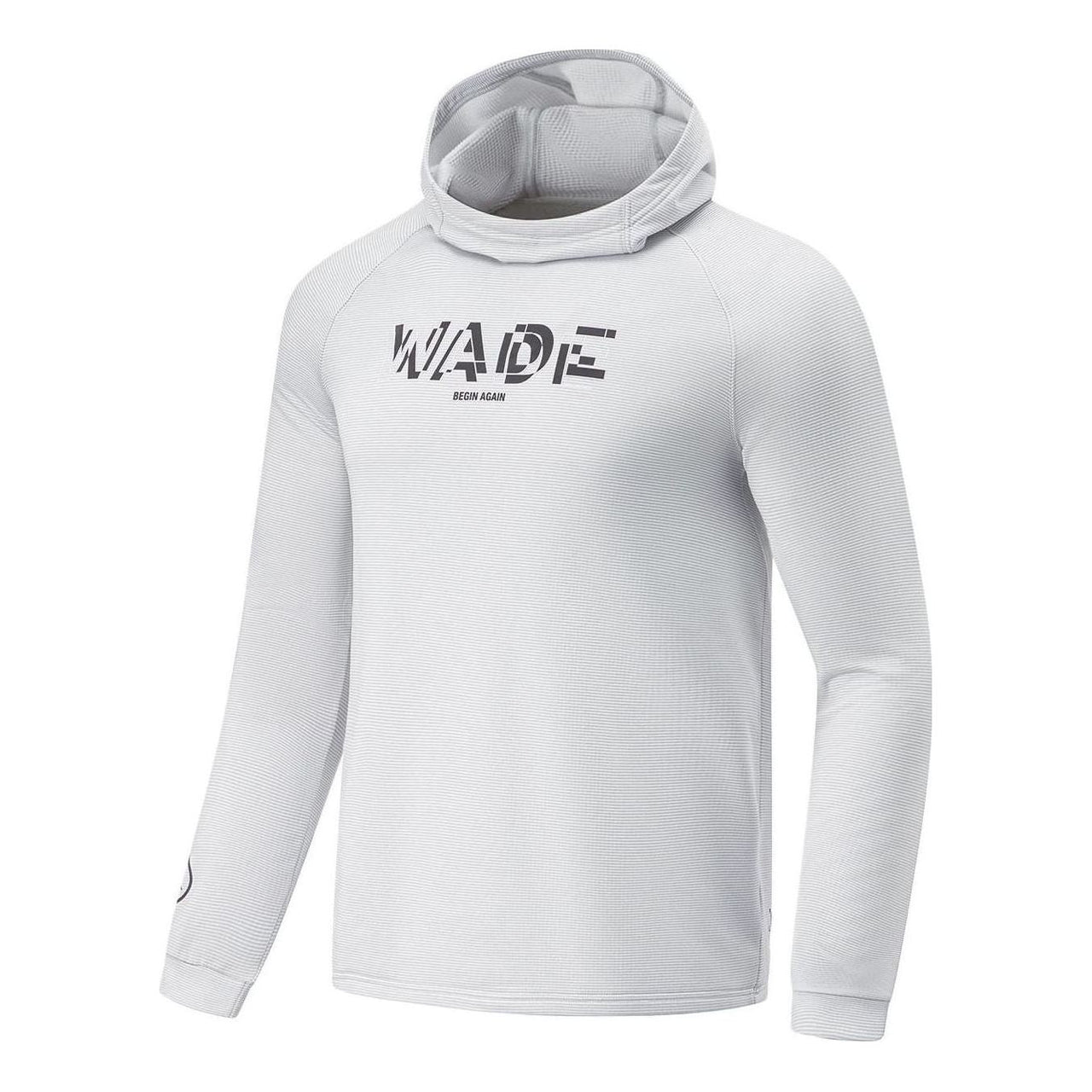 Li-Ning Way Of Wade Logo Training Hoodie 'Halo Grey' AWDT917-2