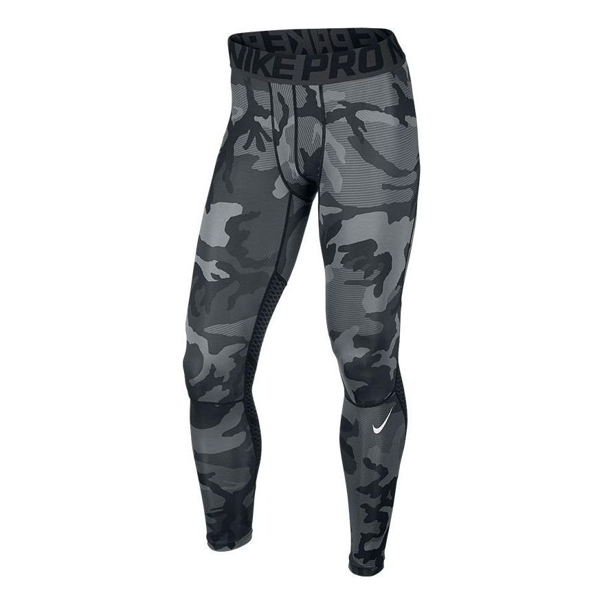 Nike Camouflage Alphabet Sports Pants 'Grey' 801227-010