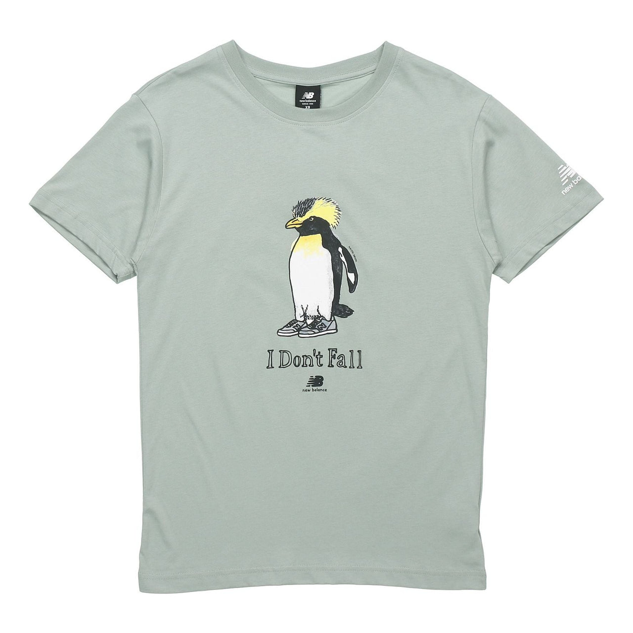 New Balance Casual Graphic Print Tee 'Green' AMT12340-LIH