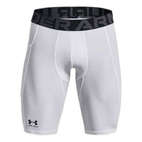 Under Armour HeatGear Pocket Long Shorts 'White' 1361602-100