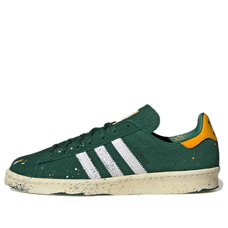 adidas x COOK Campus 80 'Paint Splatter - Dark Green' GY7005