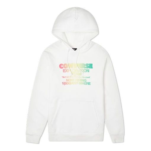 Converse Exploration Team Pullover Hoodie 'White' 10021271-A03