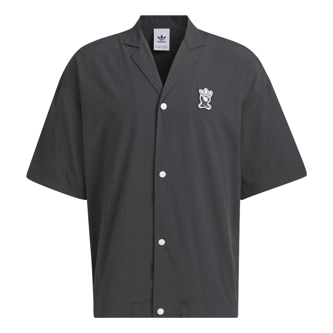 adidas Originals TOC Short Sleeve T-Shirts 'Black' IN1012