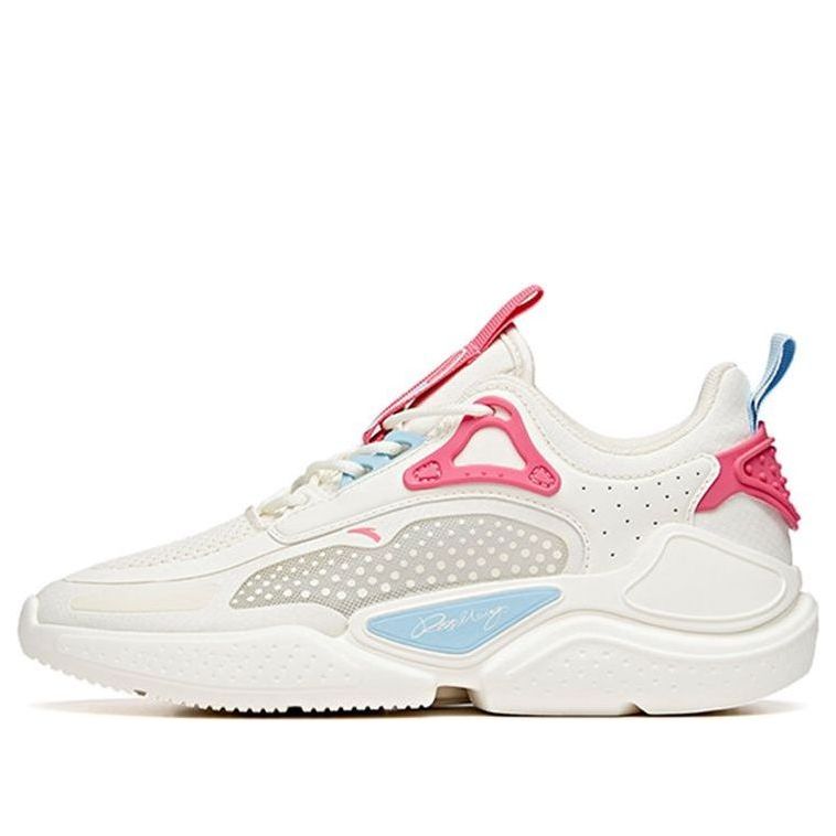 (WMNS) ANTA Life Series Sneakers 'White Red' 122038859-1