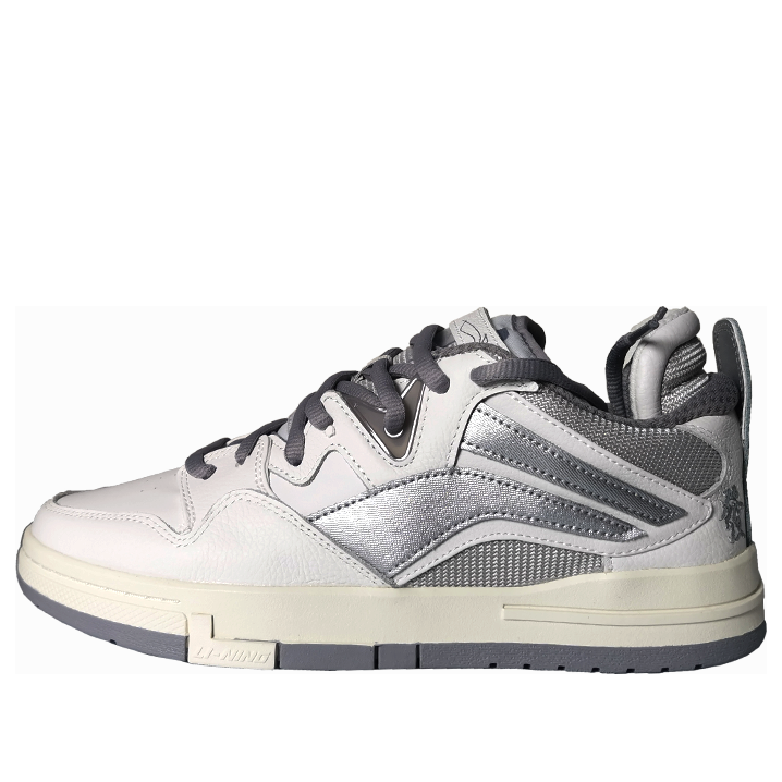 Li-Ning Weiwu Pro Skate Shoes 'White Silver' AECT071-1