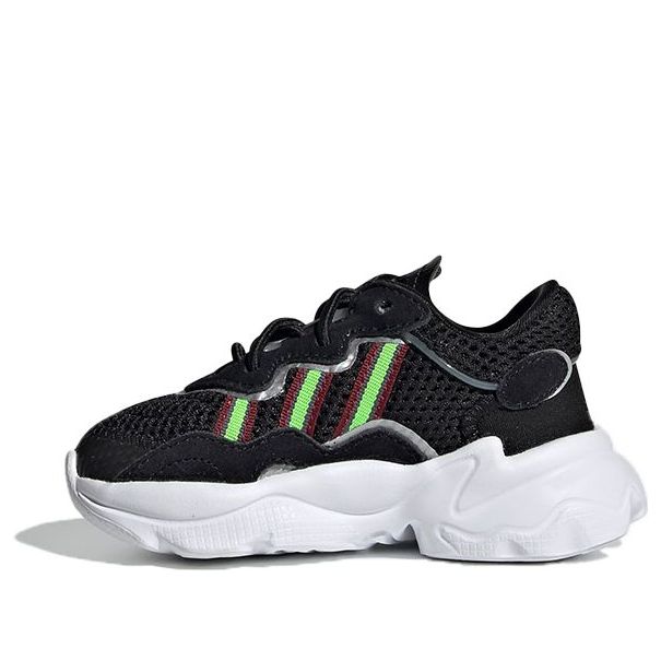 (TD) adidas Ozweego 'Core Black Solar Green' EE8293