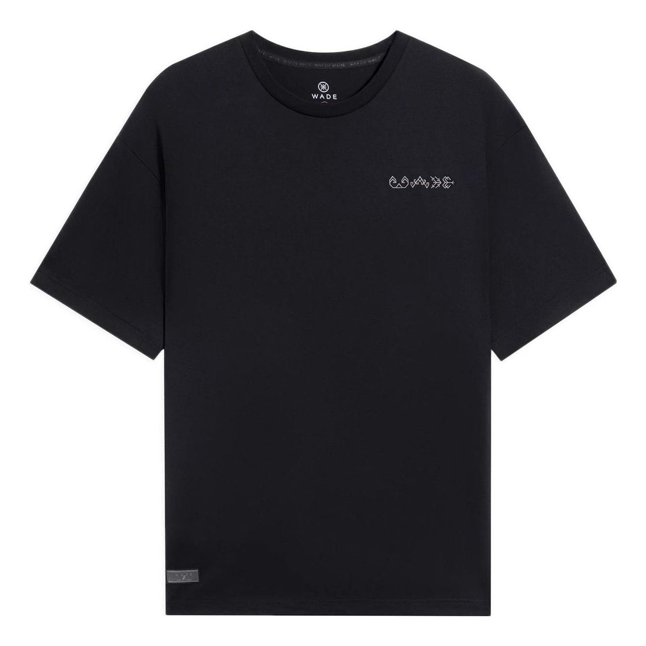 Li-Ning Way Of Wade Small Graphic T-shirt 'Black' AHSS805-1