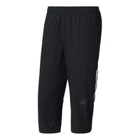 adidas Casual Woven Sports Seven-Cent Trousers Men's Black BK0982