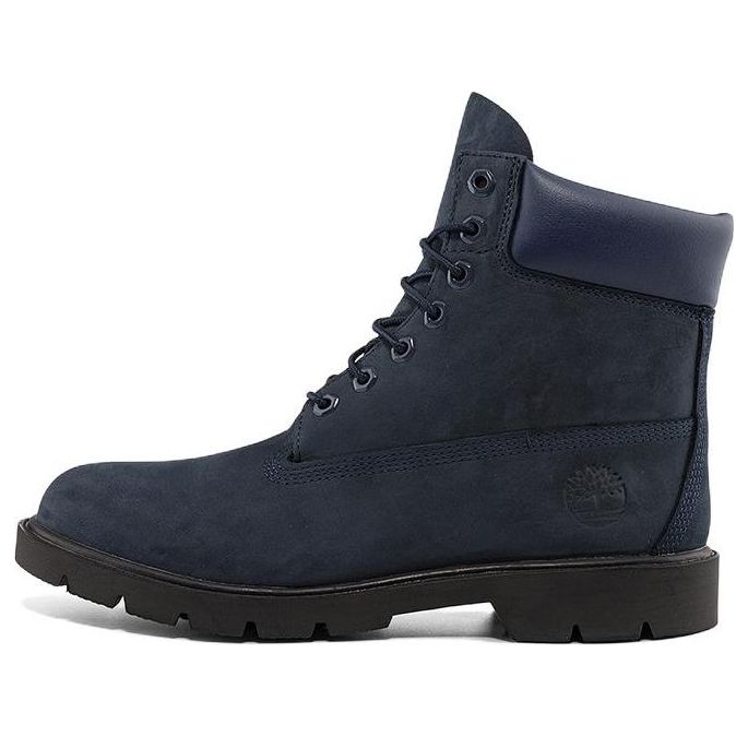 Timberland Classic 6 Inch Waterproof Boot 'Navy Nubuck' A2GP7