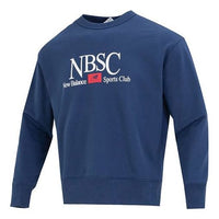 New Balance NBSC Crew Sweatshirt 'Navy' AMT31556-NNY