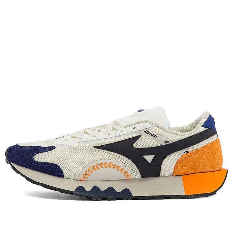 Mizuno LG 70s Baseball 'White Orange' D1GH220503