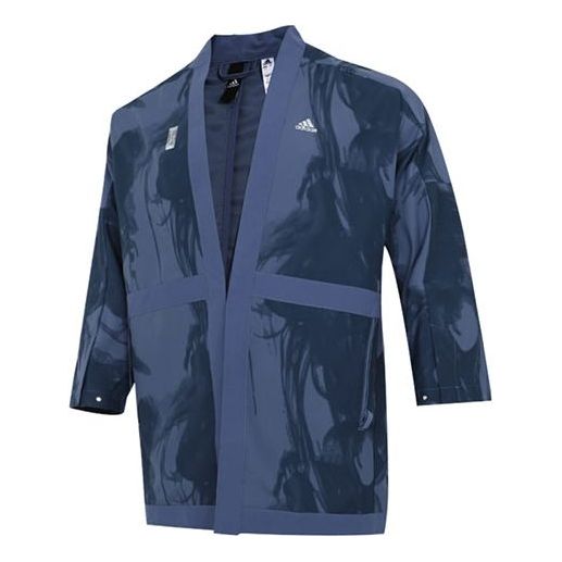adidas Series Training Sports Jacket Navy Blue GU1800