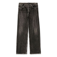 Balenciaga Denim Trompe L'oeil Pants 'Black' 751503TOL991000