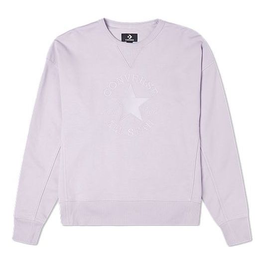 (WMNS) Converse All Star Sweatshirts 'Purple' 10019811-A14