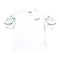 (WMNS) Nike Nsw Summer Hoops Casual Short Sleeve White CW6754-100