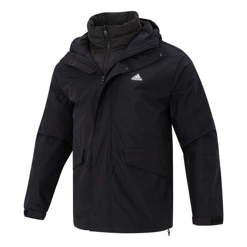 adidas Snow Sport-Inspired 3-In-1 Down Jacket 'Black' IL8916