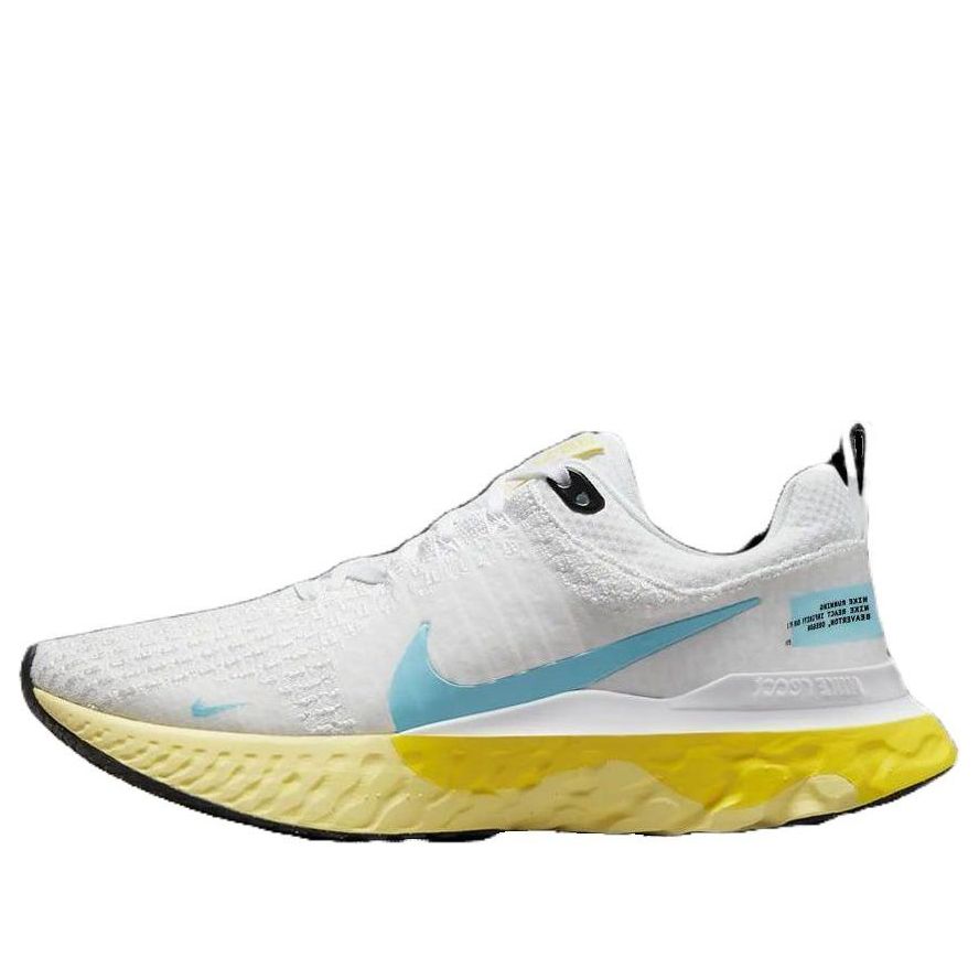 (WMNS) Nike React Infinity Run Flyknit 3 'White Baltic Blue' DZ3016-102