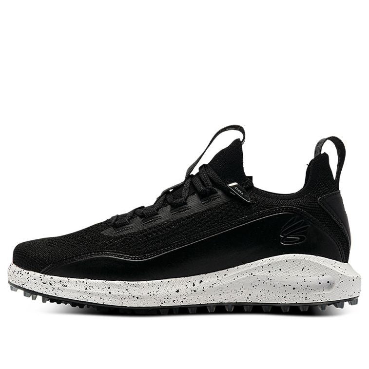Under Armour Curry 8 Golf Spikeless 'Black White' 3023734-001