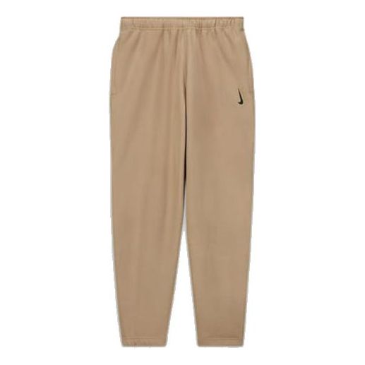 Nike x Billie Eilish Crossover Solid Color Sports Long Pants US Edition Couple Style Brown DQ7752-202