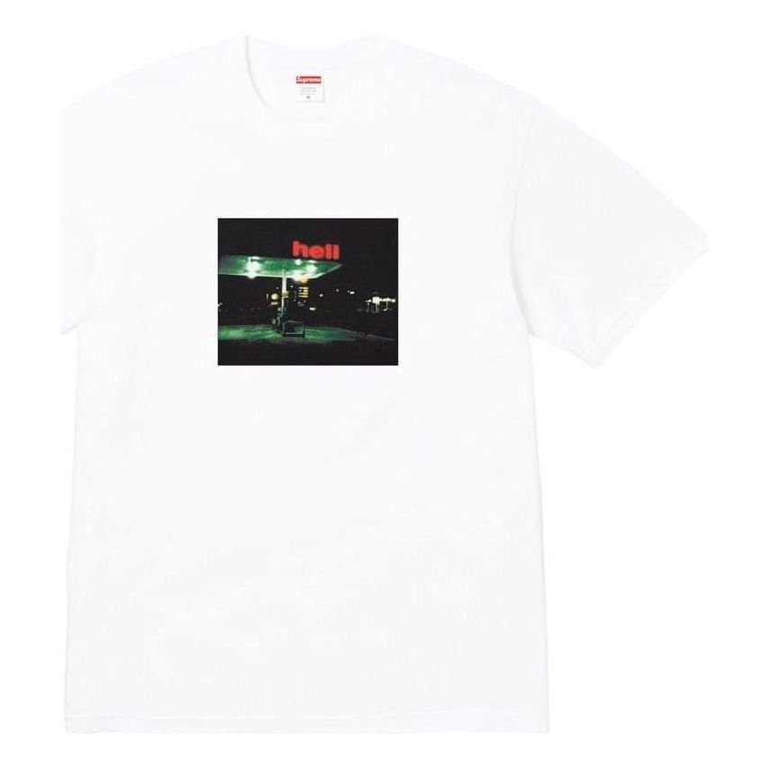 Supreme FW23 Week7 Hell T-shirt 'White' SUP-FW23-150