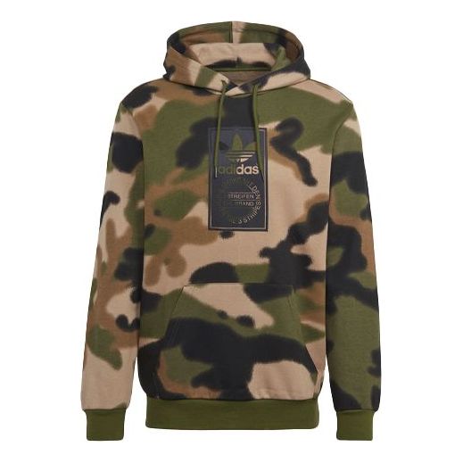 adidas originals Athleisure Casual Sports Green Camouflage GN1879