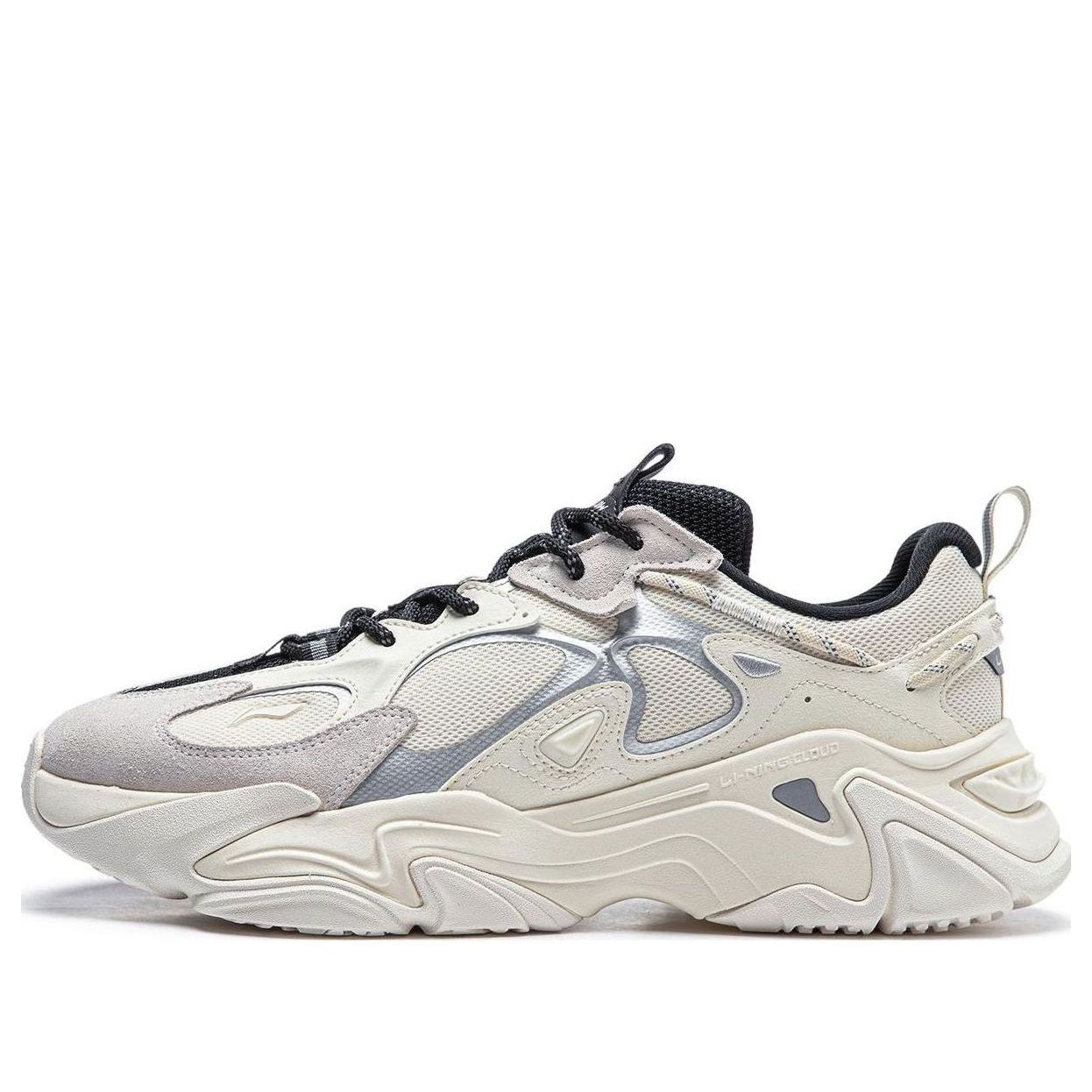 (WMNS) Li-Ning Counterflow Qianxingce 2 'White Silver Grey' AGLT168-2
