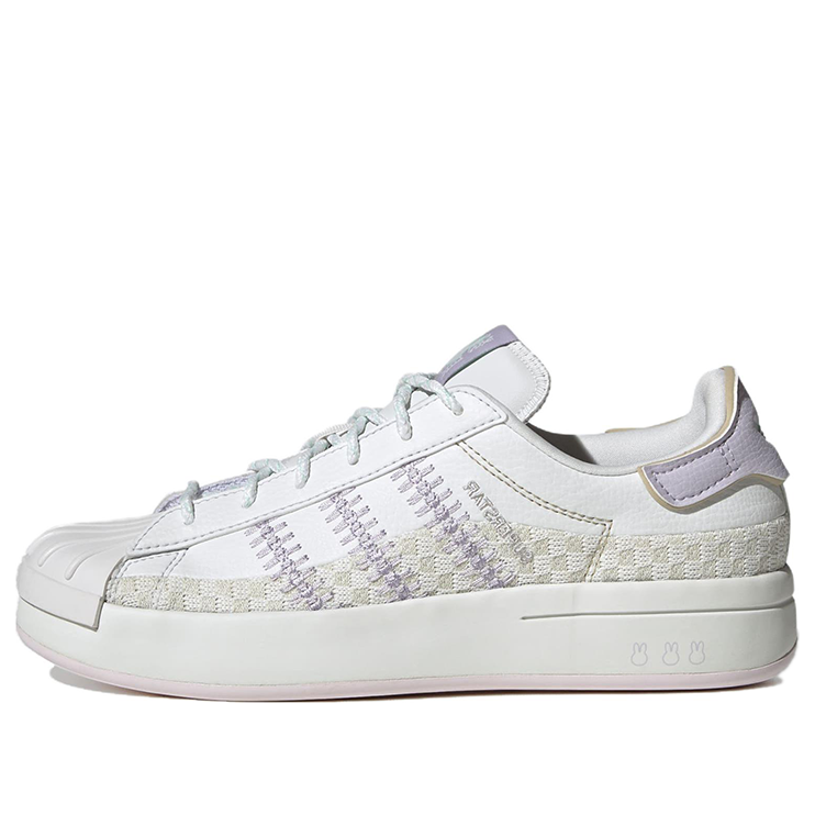 (WMNS) adidas x Miffy Superstar Ayoon 'Crystal White Silver' IE1899
