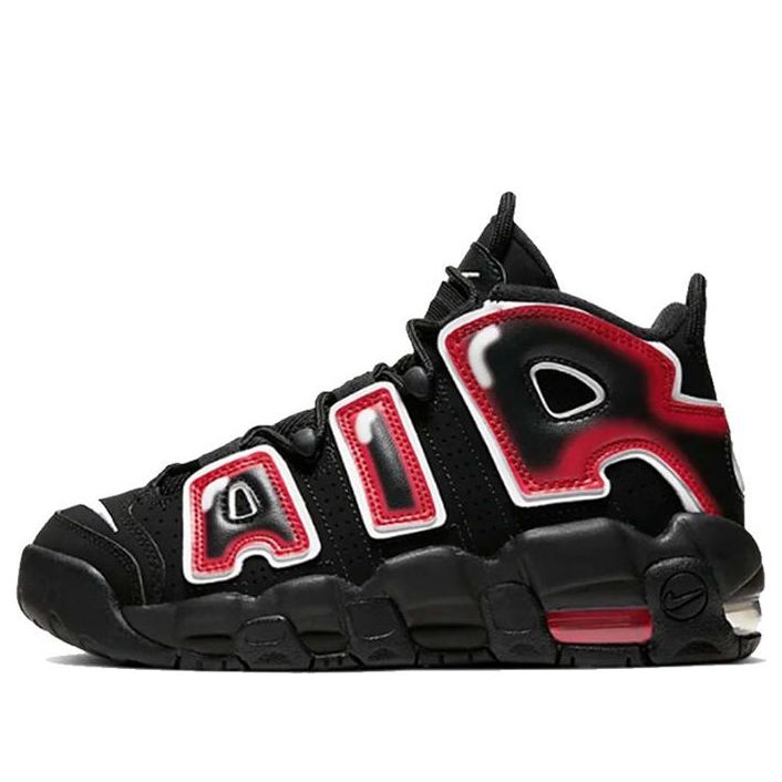 (GS) Nike Air More Uptempo 96 'Laser Crimson' 415082-010