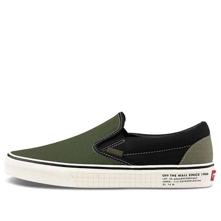Vans Classic Slip-On '66 Supply - Vetiver Black' VN0A4U381FX