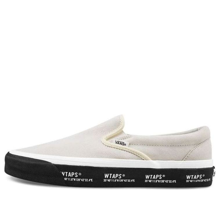 Vans WTAPS x Og Classic Slip-On Lx 'Grey Black' VN0A45JK20F