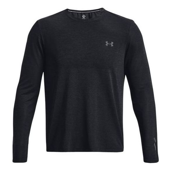 Under Armour Seamless Stride Long Sleeve 'Black' 1375693-001