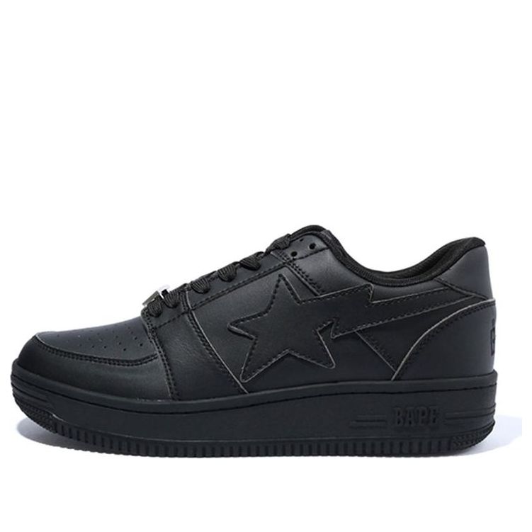 A BATHING APE Bape Sta Low M2 'Black' 1F70-191-006BLK