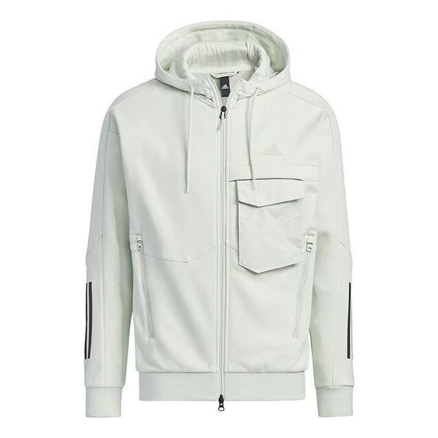 adidas Tech Warm Knit Jacket 'Grey' HN9032