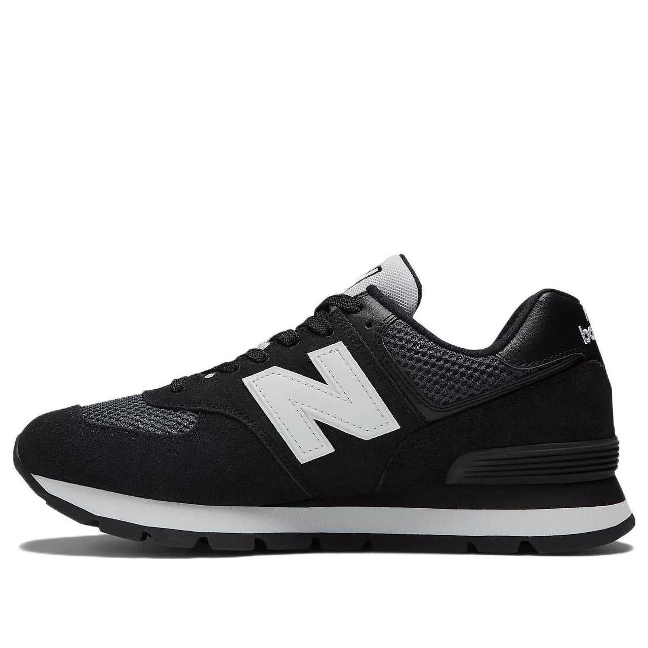 New Balance 574 Rugged 'Black White' ML574DGO