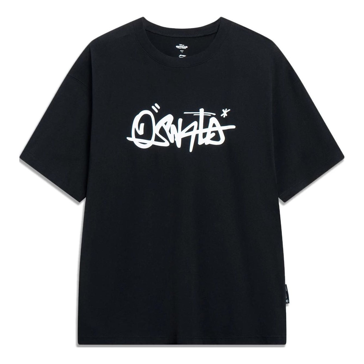 Li-Ning x Disney Graphic T-shirt 'Black' AHST313-1