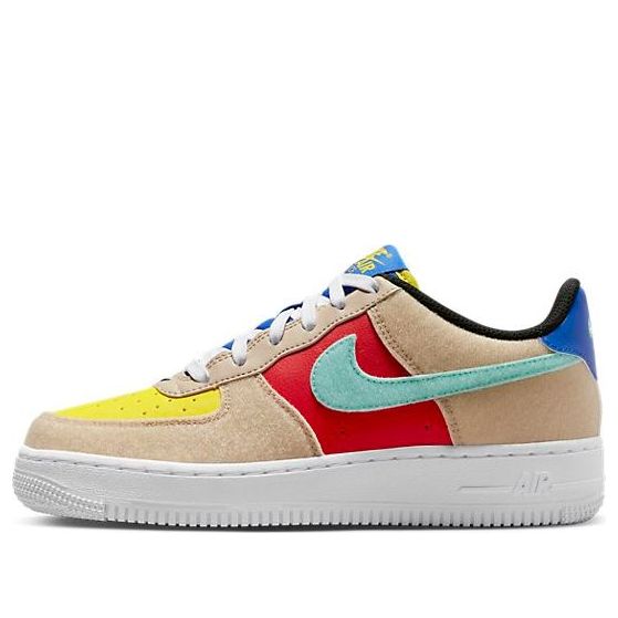 (GS) Nike Air Force 1 Low 'Multi-Color Velcro' FN7818-100