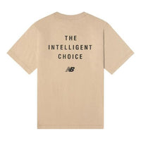 New Balance Sportswear IU Tee 'Beige Black' 5EC2U133-BEI