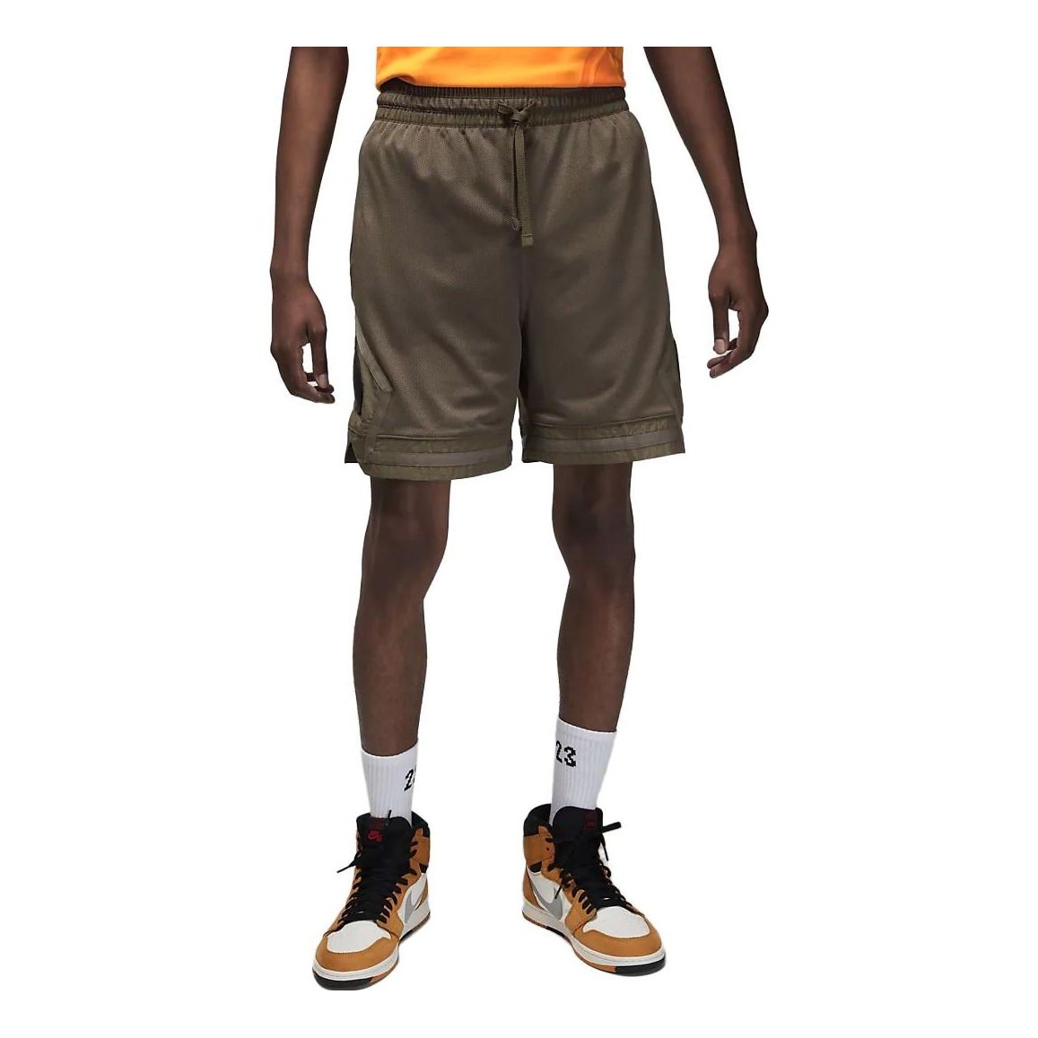 Air Jordan x PSG Mesh Diamond Short 'Brown' DZ2952-274