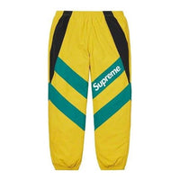 Supreme Paneled Track Pants 'Yellow Green Black' SUP-SS20-113