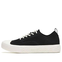 (WMNS) ANTA Low Top Canvas Shoes 'Black White' 922328092-6