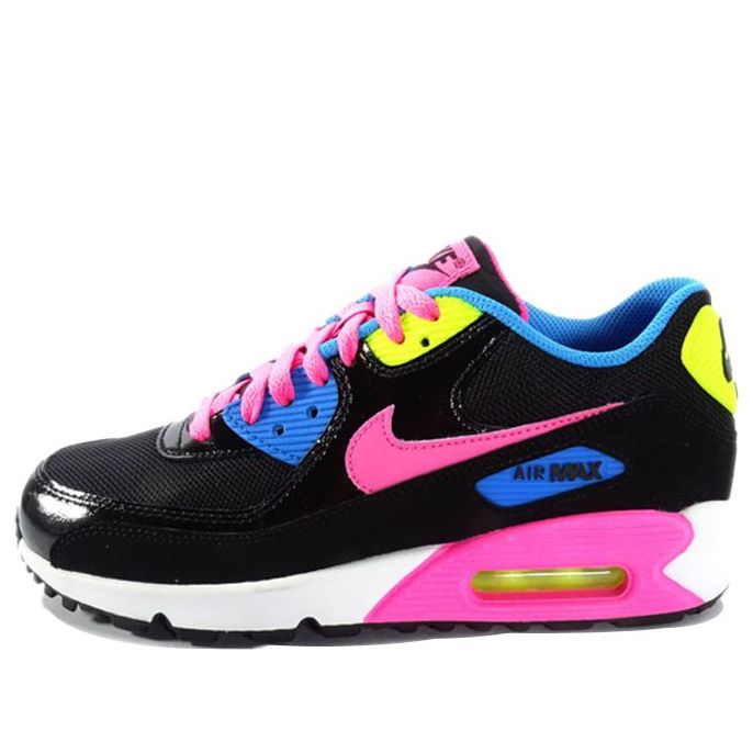 (GS) Nike Air Max 90 Mesh 'Black' 724855-004