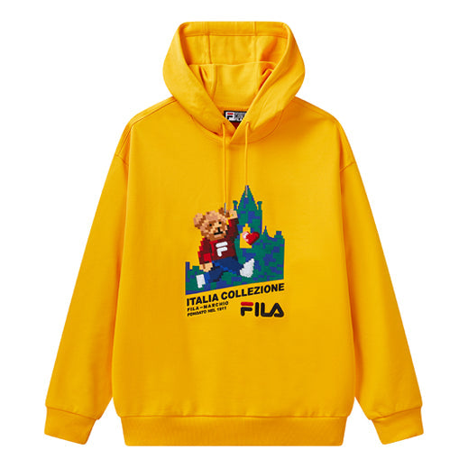 Men's FILA Sports Pullover Yellow F51M118259F-YE